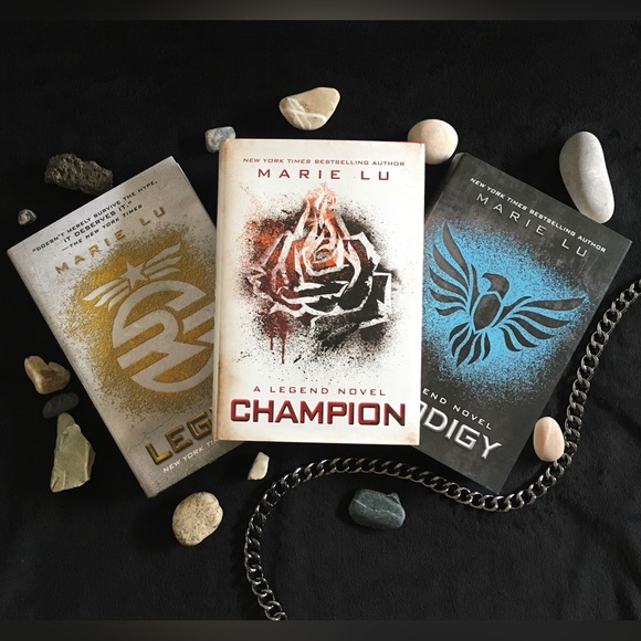 Legend, Prodigy and Champion - Complete Legend Trilogy - By Marie Lu - Hardcover - Picture 1 of 15